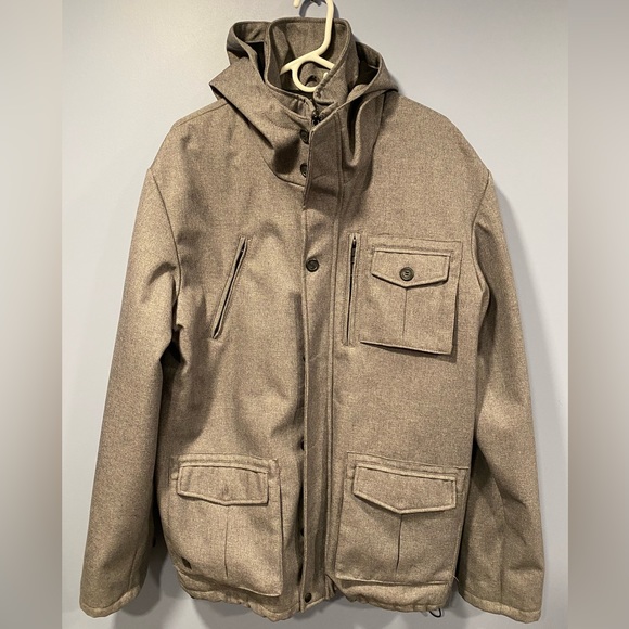 Marc Ecko Cut Sew Winter Coat with hood